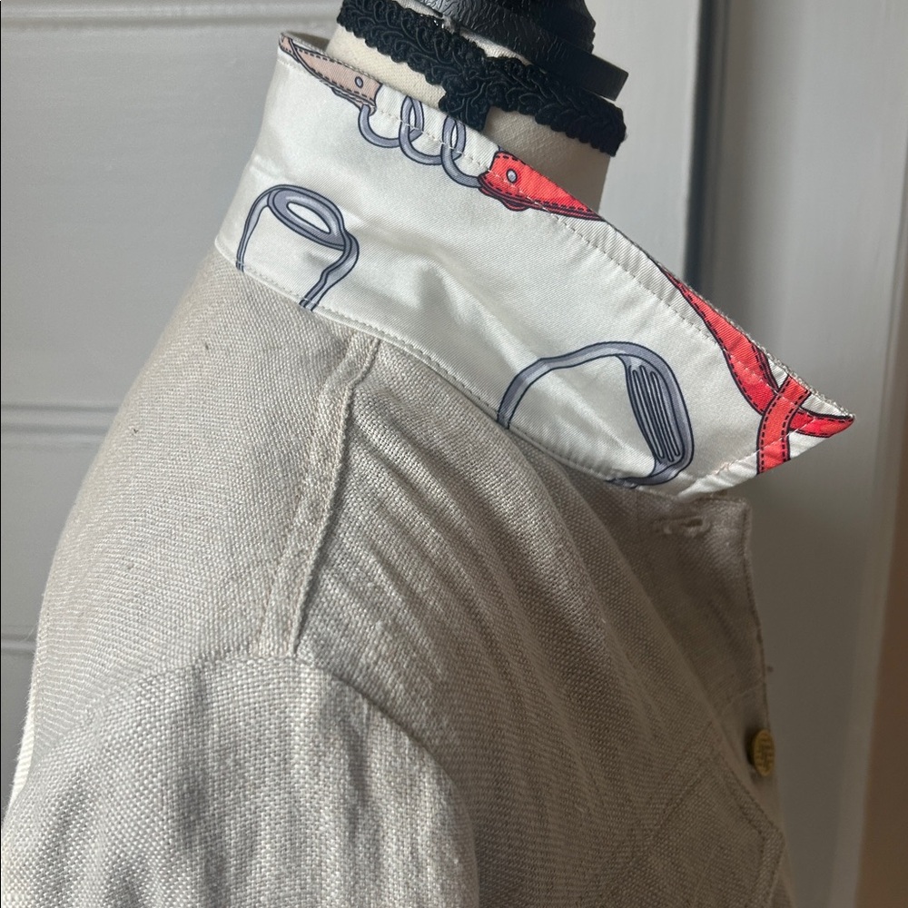 J.McLaughlin Linen Colby Jacket - Picture 9 of 16